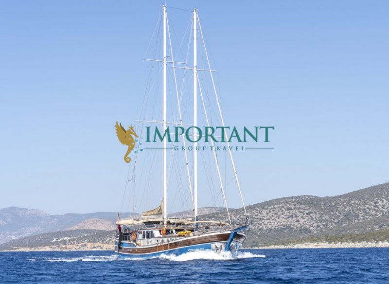 Bodrum' da 4 Kabin 8 Kişi 26 Mt Lüks Gulet